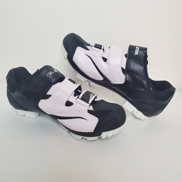 Zol Trail Plus MTB White Black Shoes Size 6 - Picture 2 of 8